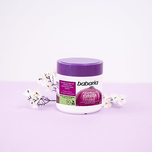 Babaria Onion Hair Mask For Unisex 13.5 oz Masque, White, 399.25 ml (Pack of 1) - Image 2
