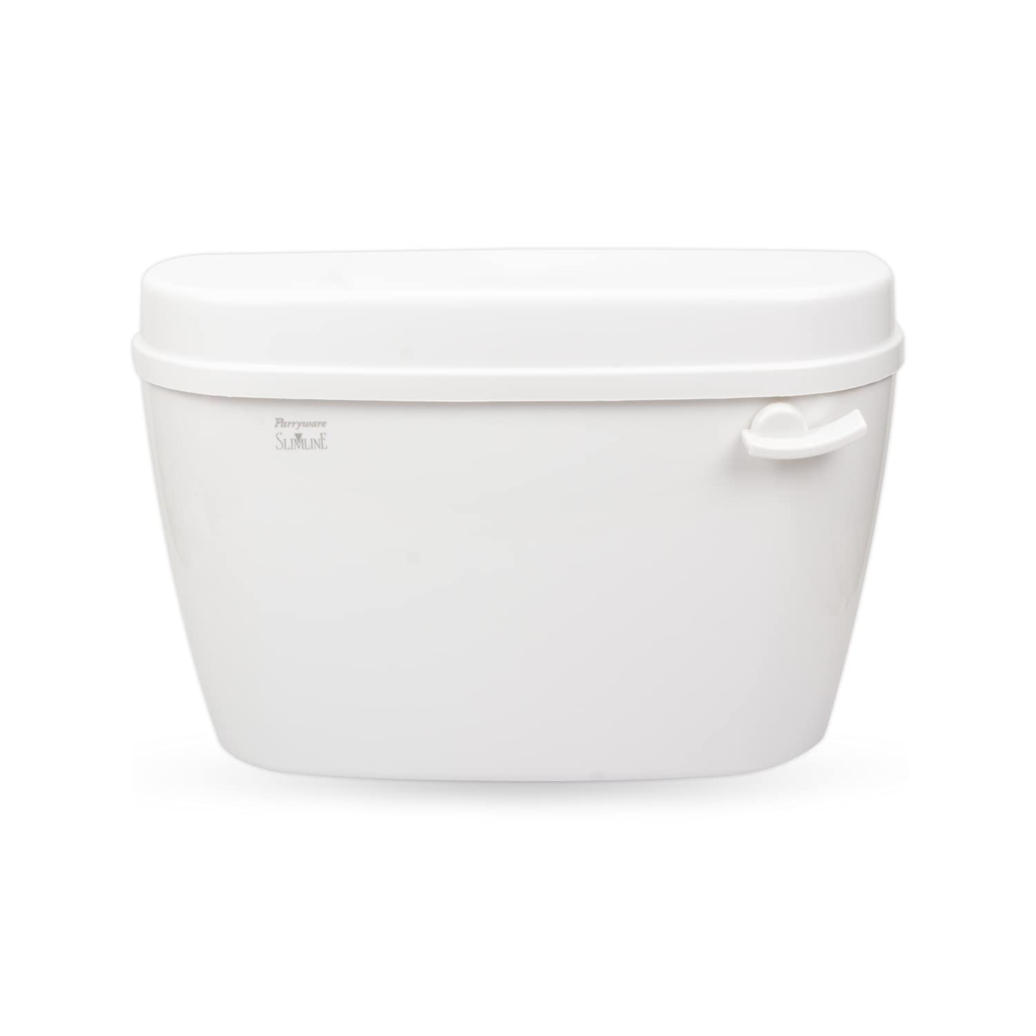 ParrywareSlimline Uno Polymer Standard Toilet Flush Tank Cistern (White)