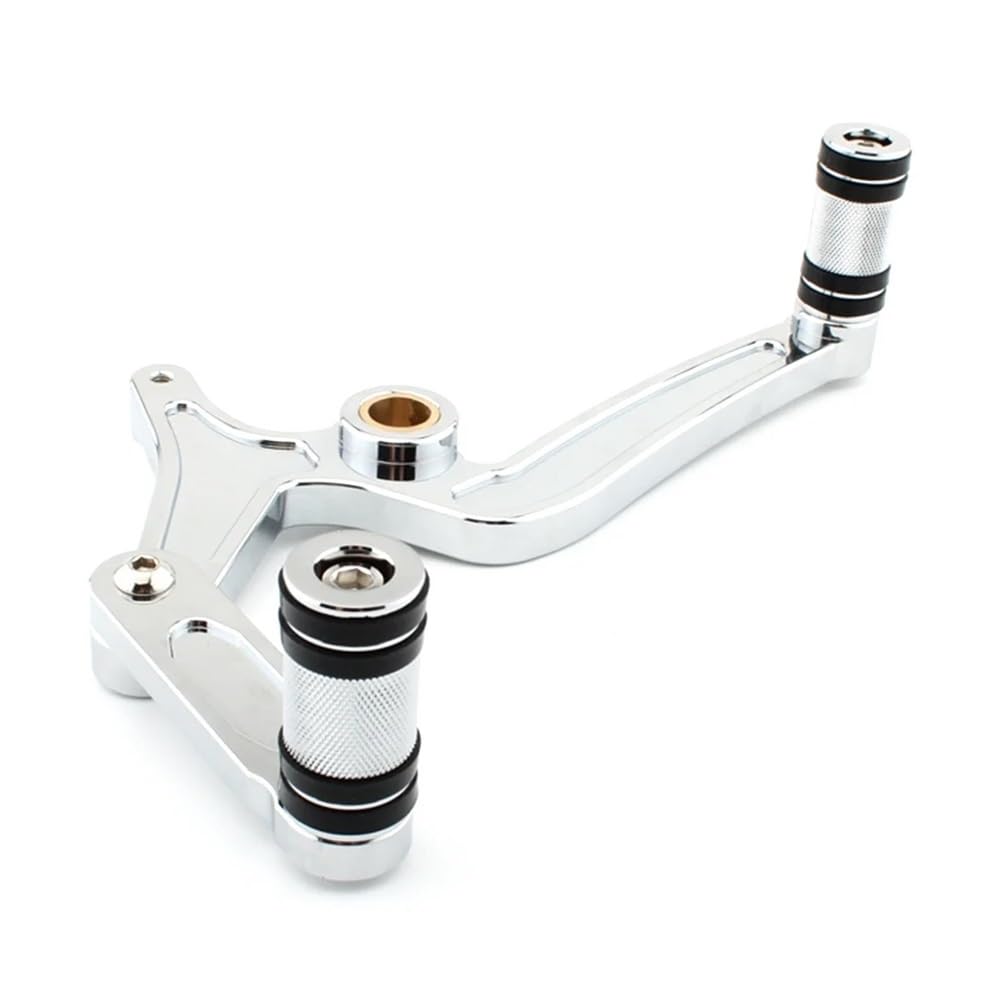 Dyxylkyhx Chrome-B Type Motorcycle Shift Shifter Shift Levers 2015-2022 For Scouts Hussar Bobber/Scout Sixty Motorcycle Heel/Toe Gear Shifter Parts Lever Pedal