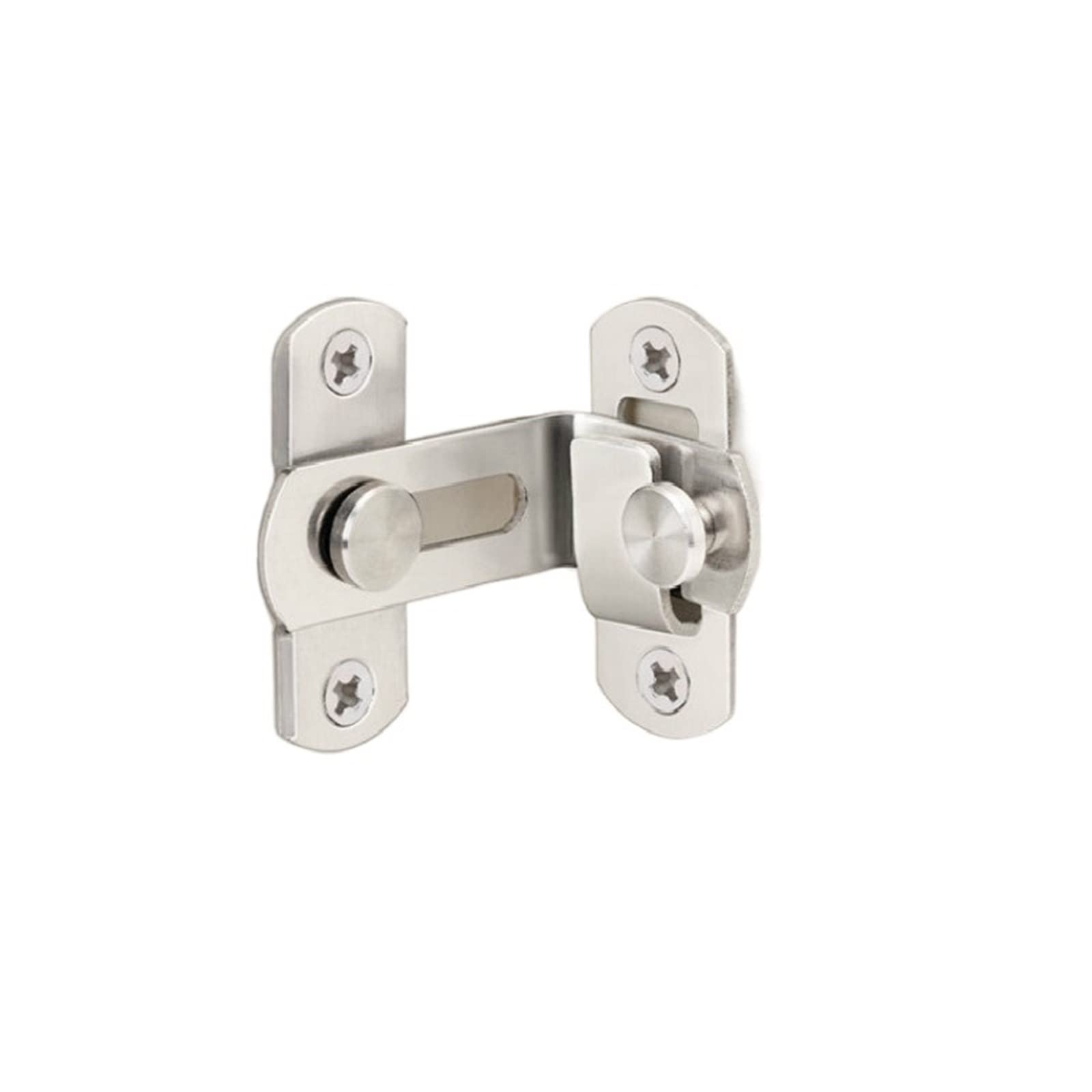 Nvsfzgiyg K Door Sliding Chain Locks 90 Degree Hasp Latches Stainless Steel Security Tools Hardware For Window Cabinet Hotel Home Bathroom Chains
