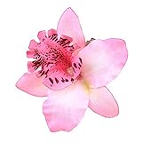 orchidees tissu Vous rend charmant et attirant en portant ces pinces à cheveux avec une fleur d’orchidée thaïlandaise.