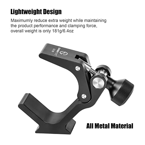 SUNWAYFOTO CC-09 Uniwersalny adapter do statywu lornetki Super Clamp z adapterem Arca Swiss, kompatybilny ze wszystkimi statywami, 1/4 i 3/8