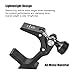 Universal Binocular Tripod Adapter Super Clamp with Arca Swiss Adapter, Compatible with All Tripods, 1/4 and 3/8，2505