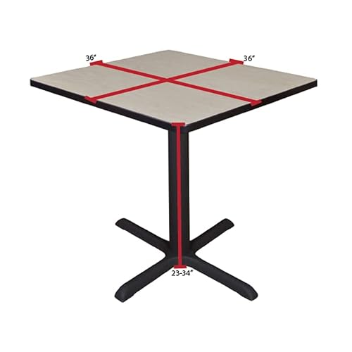 Cain 36" Square Breakroom Table- Maple #TOP2