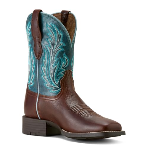 ARIAT ARIAT Women's Round Up Filly Wide Square Toe Western Boot