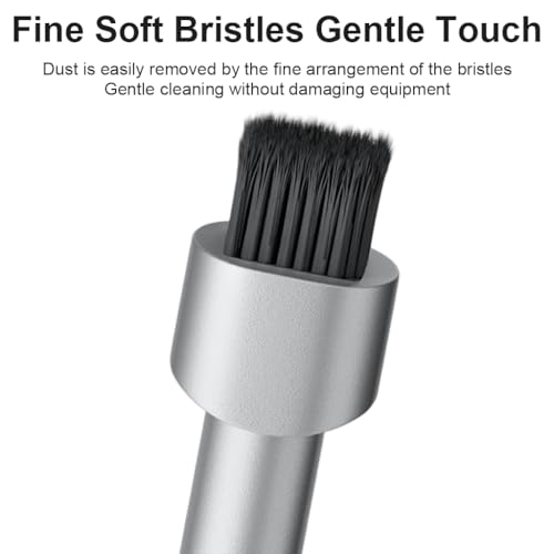 Image of ZORBES 2-in-1 SIM Ejector Pin & Cleaning Brush Tool for Smartphones, Earbud Earphone, Keychain Attachment, Dual Head Design with Cap, Portable SIM Card Removal and Dust Cleaning Tool