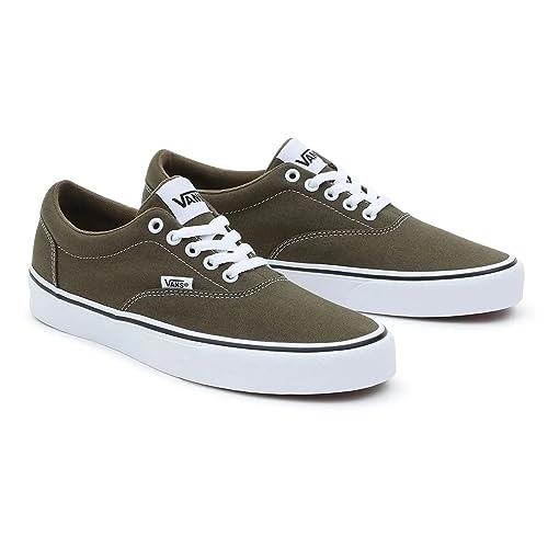 Vans Vans Men's Doheny Trainers, Canvas Dark Olive, 8.5