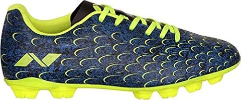 Nivia Encounter Football Studs Shoes (Blue, UK 11)