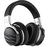 DIAYUBU E7 MAX Wireless Active Noise Cancelling Headphones, Over Ear Bluetooth Headphones, 30H Playtime, Hi-Res Audio, Deep Bass - Built-in Microphone for Travel, Home, Office, Gym (Black)