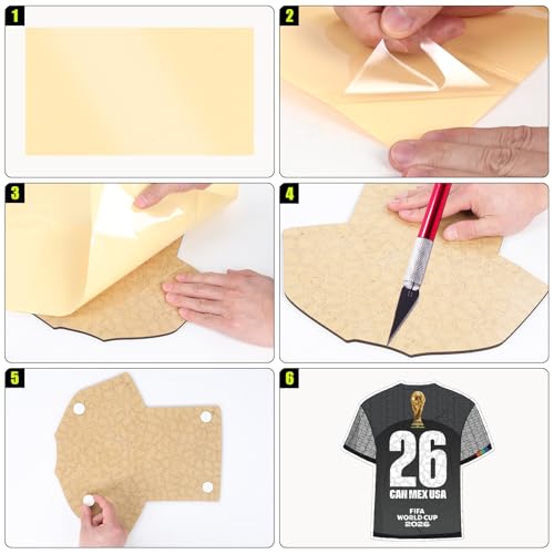 Image of Official FIFA World Cup 2026 FWC 26 T-Shirt Puzzles for Adults, 200 Pieces Football Merchandise Wooden Puzzles, Unique Soccer Gifts for Fans, Collectors Puzzle Sports Souvenirs | Wooden Jigsaw Puzzle