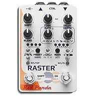 Delay effect pedal with pitch and frequency shifter Digital operation 1600 ms stereo delay time in three ranges Dimensions (L x W x H): 120.6 x 77.5 x 63.5 mm Designed and assembled in the USA
