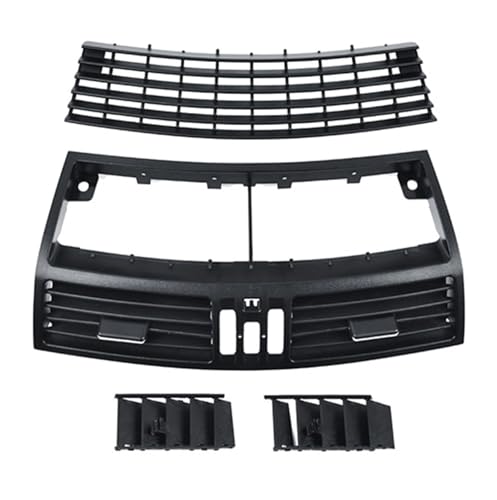 Grille de ventilation pour Benz Classe S W220 couvercle de tableau de bord noir