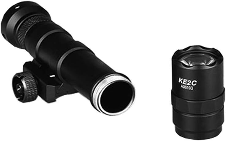 Assletes Tactical Flashlights, Black Rifle Weapon Light,Pressure Switch Included