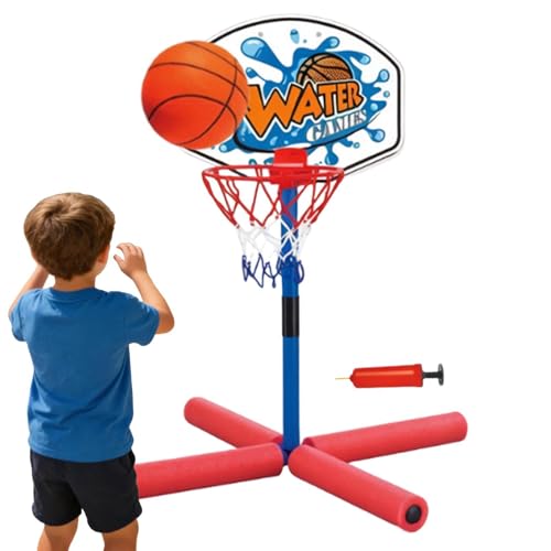 Canasta de baloncesto para piscina en verano y diversión interactiva en el jardín 1