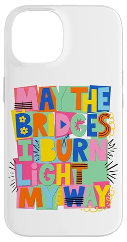 May The Bridges I Burn Light My Way 90s �|�b�v�A�[�g �X�}�z�P�[�X iPhone 14 �p