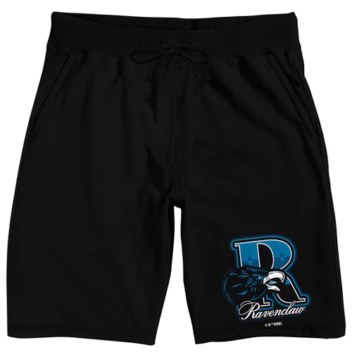 Bioworld Harry Potter Ravenclaw Adult Black Sleep Pajama Shorts