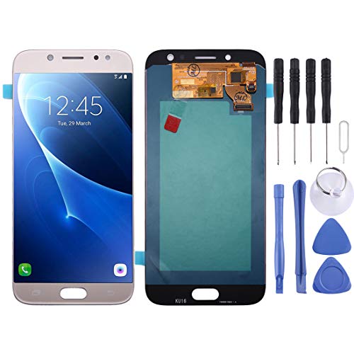 Vitre tactile Galaxy J7 2017 avec afficheur LCD Gold haute sensibilité pour modèle J730F