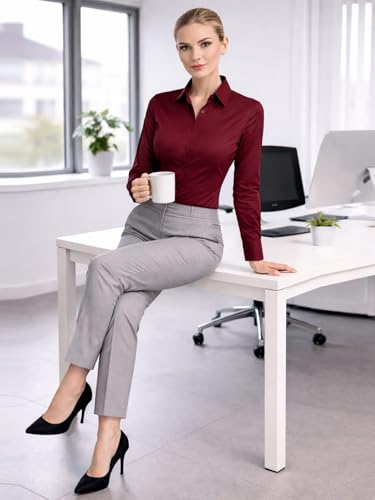 Image of Thevasa Women's Classic Button Down Shirt