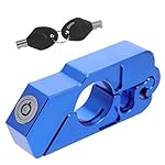 PartyKindom-1pc-Brake-Lock-Motorcycle-Handlebar-Lock-Motorbike-Lock-Motorbike-Handlebar-Lock-Aluminum-Alloy-Handlebar-Lock-Anti-Lock-Handlebar-Motorcycle-Lock-Universal-Horn-Lock