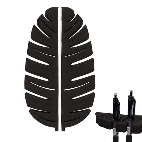Paint Brush Holder Drying Rack 2Pcs Multifunctional Pen Rack Black