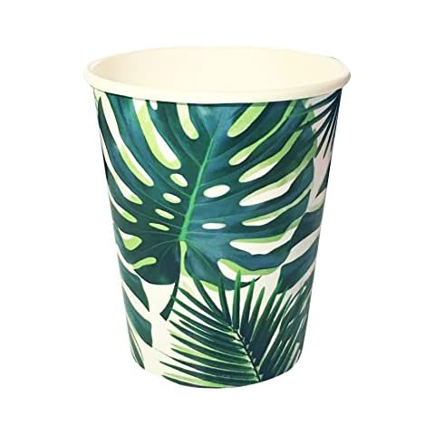 Talking Tables 8pk Tropical Paper Party Cups Cover