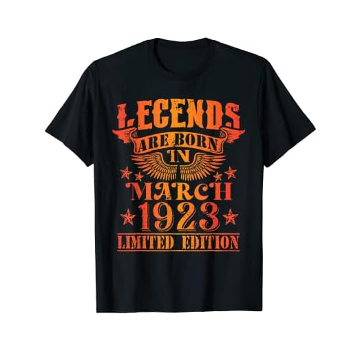 Cumpleaños Marzo 1923 Edición Limitada Regalo February Camiseta