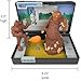 Console Heroes Altered Beast Retro Collectible Diorama – Mini Werewolf & Aggar Figures with Graveyard Boss Scene – SEGA Genesis Cartridge Collectible