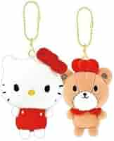 Amazon.co.jp: ニコぬいキーホルダー ハローキティ＆タイニー