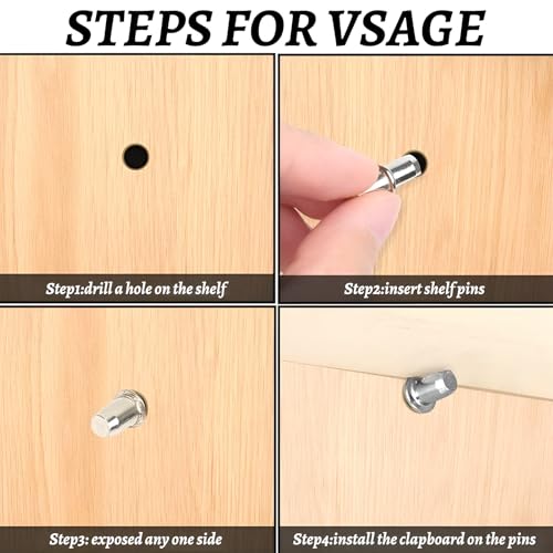 Einlegeboden Halter,Regalbrett Halterung,Fachbodenträger,Regalbodenhalter,Regalbodenträger 5mm,Bodenträger für Einlegeboden Halter,Schrankboden Halter,Halter für Einlegeböden 5 x 16 mm,20 Stück