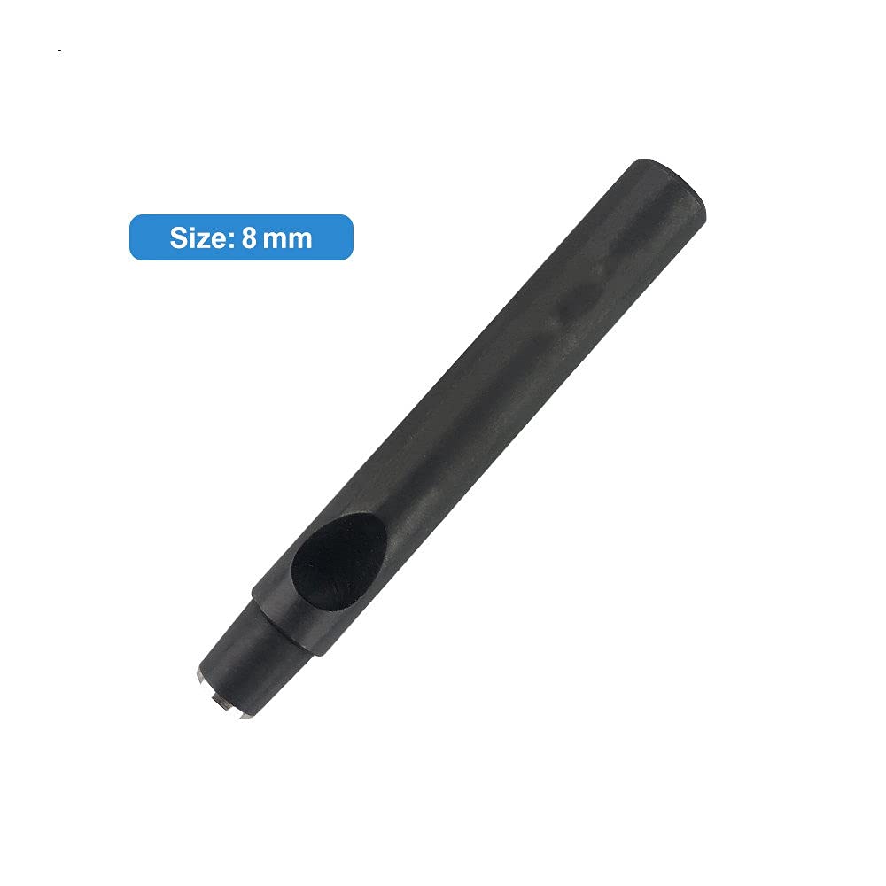1 szt.Skórzany dziurkacz 1mm-12mm ostry zestaw dziurkaczy do paska (styl smukły) skórzany dziurkacz dziurkacz dziurkacz płótno tkaniny dziurkacz, 8.0mm