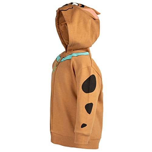 Scooby-Doo Fleece Zip Up Hoodie Toddler to Big Kid2