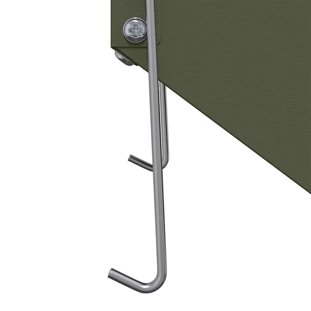 Comedero para conejos verde oliva de acero laminado en frío, 12,5 x 26 x 28,5 cm, resistente a la intemperie, para interior y exterior, con montaje en pared y práctico comedero para mascotas