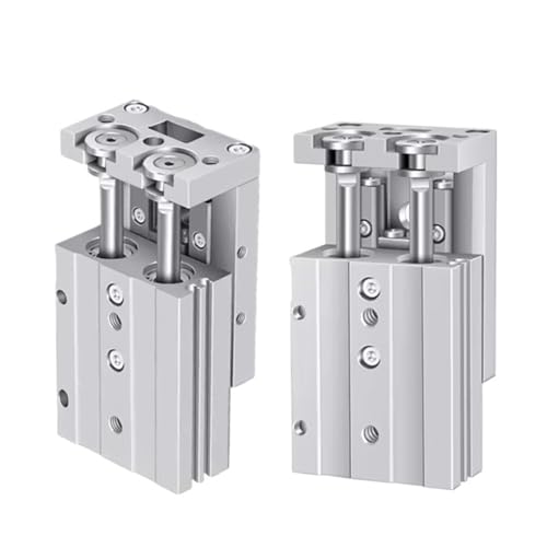 Cylindre HLS16-50S pneumatique compact avec régulateur B guide intégré pour presse