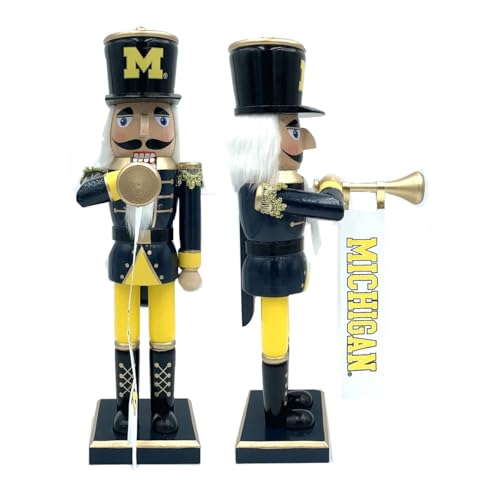 14 in. Michigan Bugler Nutcracker