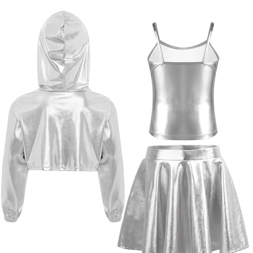 Sweat capuche hip hop et jupe courte pour danse moderne