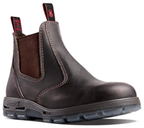 Red Back Boots UBOK Dark Brown Soft Toe Size 10 US/ 9 AU (on pull tags)