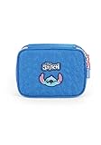Estojo Luxcel Stitch Box 1Fechos Azul Et47748sc
