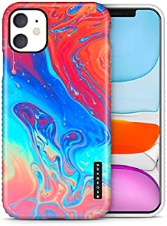 Akna iPhone 11 Case Watercolor, GripTight Series High Impact Silicon Cover with Ultra Full HD Graphics for iPhone 11 (Graphic 102110-U.K)