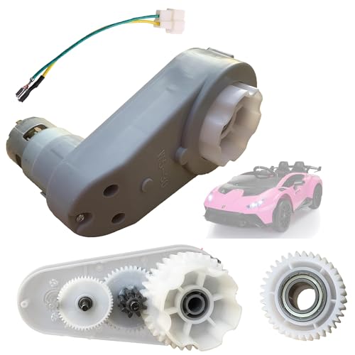 weelye RS775 24V Drive Gearbox High Torque Motor Upgrade Gearbox,for Children ´s Riding Vehicles Replacement,for 24V Lamborghini Battery Powered Motorized Drift,W5-30
