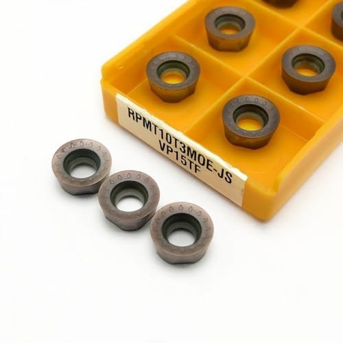 Insertos de Carburo para Torno CNC RPMT10T3MOE VP15TF x10 miniatura 2