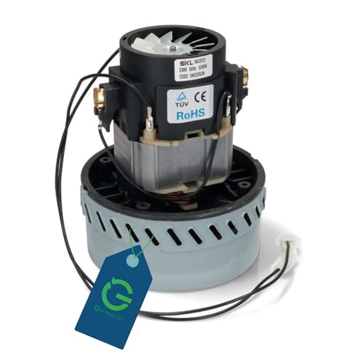 G GRIMALDI Motore Aspirapolvere 1200W Liquidi Bidoni Industriale Bistadio Autolavaggi H032