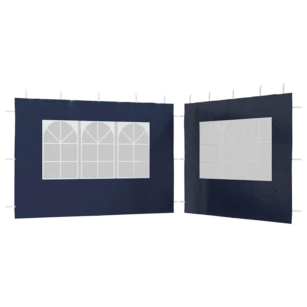 vidaXL Gazebos Blue PE and Steel — image 1
