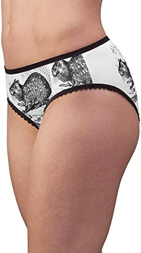 Cuniculus Paca Panties, Cuniculus Paca Underwear, Briefs, Cotton Briefs, Funny Underwear, Panties For Women