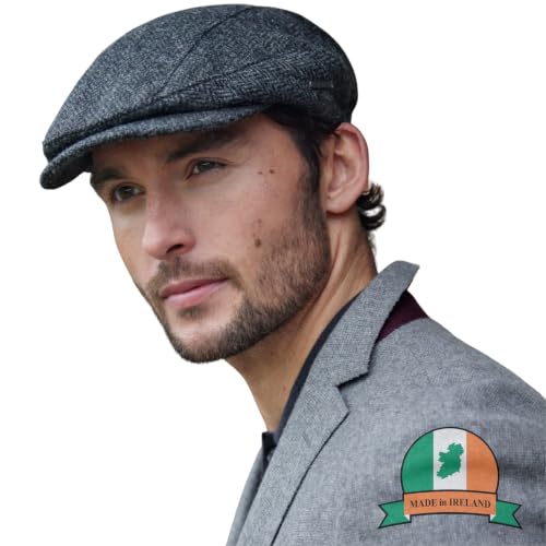 Image of Biddy Murphy Newsboy Flat Cap, 100% Irish Wool - Made in Ireland