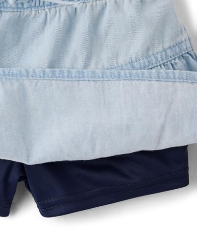 Image of The Children's Place Baby Girls' And Toddler Denim Skort