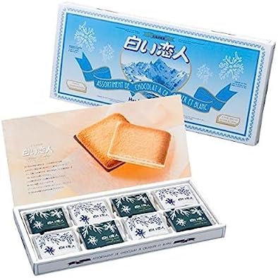 Shiroi Koibito Cookies Assortments White & Black Chocolate 24 Pcs For Gifts And Presents
