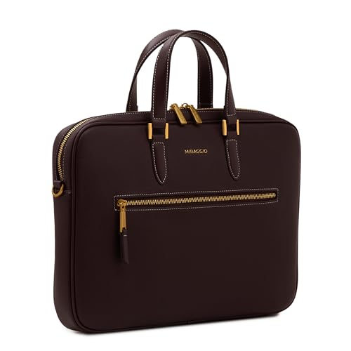 Image of Miraggio Aero Laptop Messenger Bag | up to 15''| Adjustable Strap & Zipper Closure | Laptop Crossbody Bag | Multiple Organisers | Office Bag for Men & Women