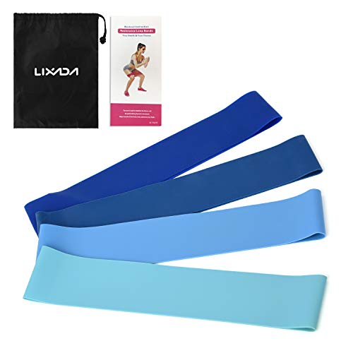 Andoer Faixas de malha elástica para exercícios de resistência para ioga em casa.