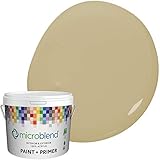 Microblend Interior Paint and Primer - Beige/Safari Dust, Satin Sheen, Sample, Microblend Yosemite...