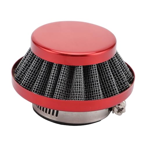 WOOSTAR 35mm Filtros Aire Moto Reemplazo para 50cc 70cc 90cc 110cc 125cc ATV 4 Wheeler Dirt Pit Bike Go Kart Scooter Rojo